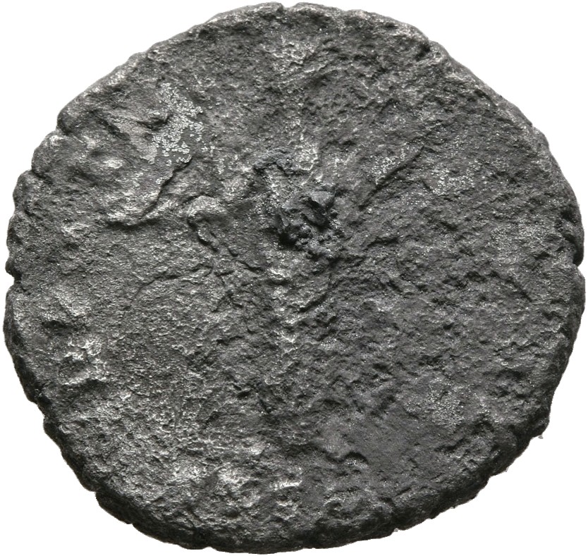 RIC III Antoninus Pius 456A (denarius) Antoninus Pius reverse, Clementia, draped, standing front, head left, holding pater...