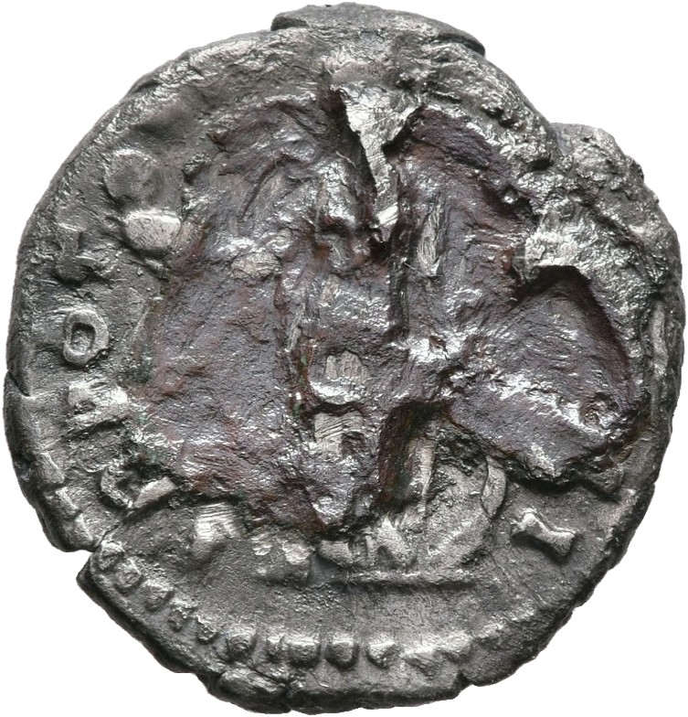 RIC III Antoninus Pius 459 Antoninus Pius reverse, Minerva, helmeted, draped, standing, left, holding owl on extended righ...