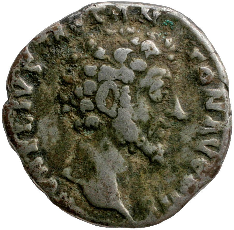 RIC III Antoninus Pius 475A Antoninus Pius obverse, Head of Marcus Aurelius, bare, right