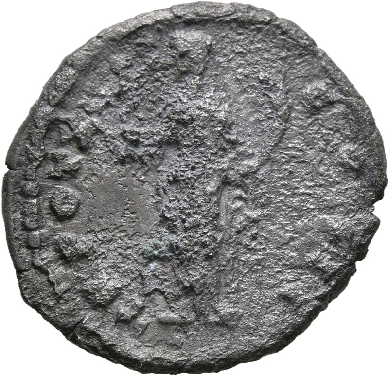 RIC III Antoninus Pius 475B Antoninus Pius reverse, Felicitas, draped, standing left, holding up winged caduceus in right ...