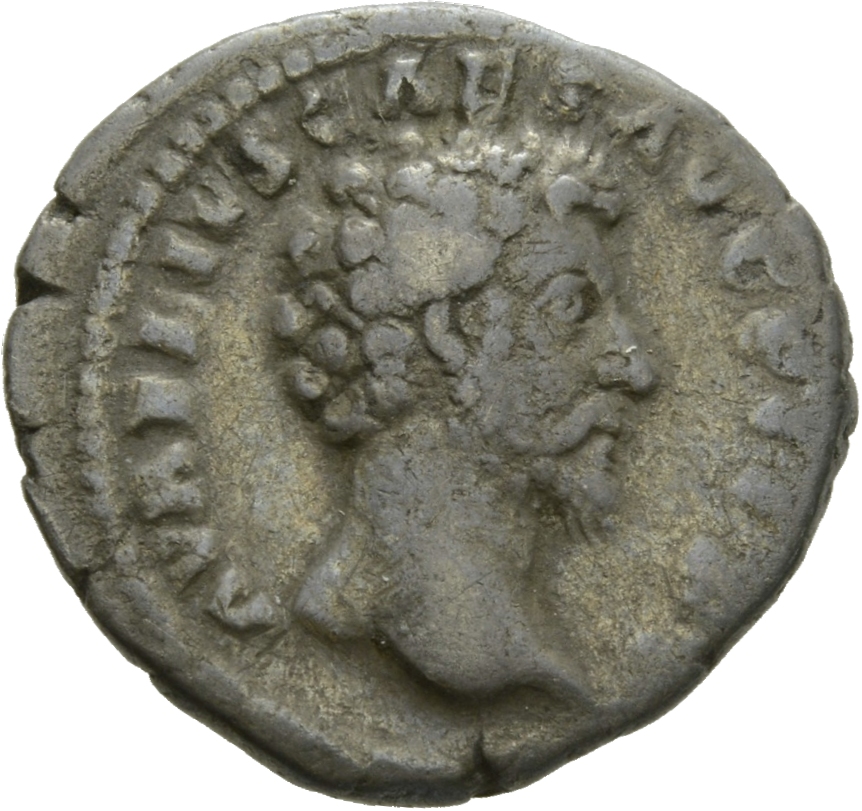 RIC III Antoninus Pius 483 Antoninus Pius obverse, Head of Marcus Aurelius, bare, right