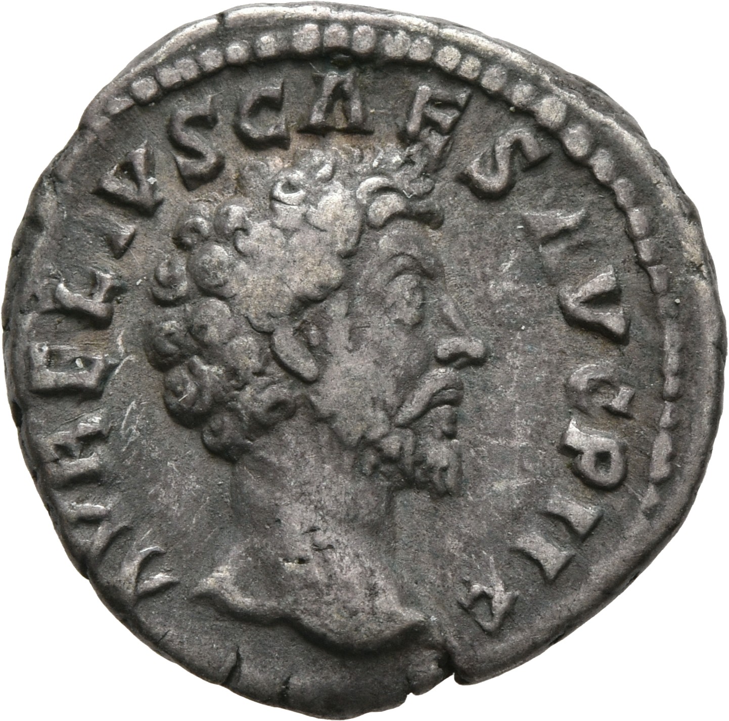RIC III Antoninus Pius 483 Antoninus Pius obverse, Head of Marcus Aurelius, bare, right