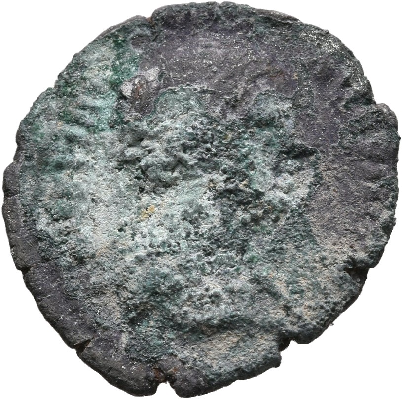 RIC III Antoninus Pius 502Aa Antoninus Pius obverse, Bust of Faustina the Younger, bare-headed, with hair waived and coile...