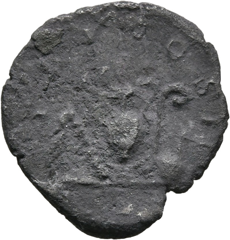 RIC III Antoninus Pius 56b Antoninus Pius reverse, Knife, aspergillum, jug, lituus and simpulum