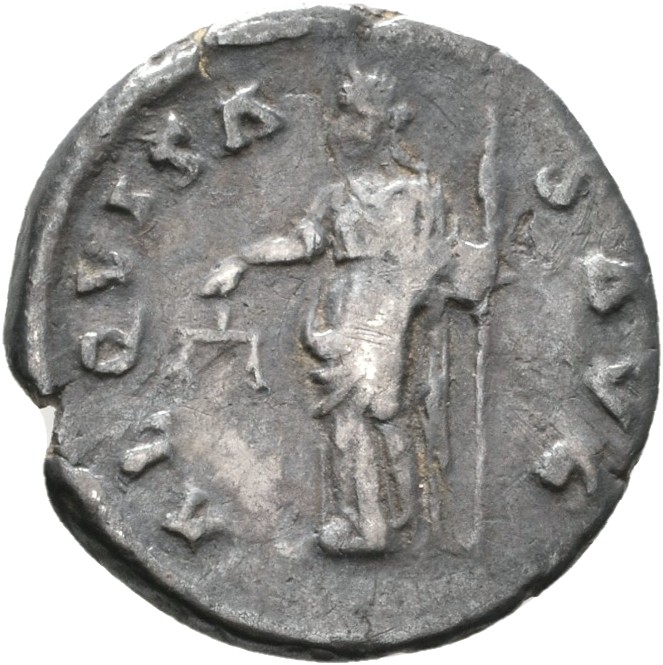 RIC III Antoninus Pius 61a Antoninus Pius reverse, Aequitas, draped, standing left, holding scales in lowered right hand a...