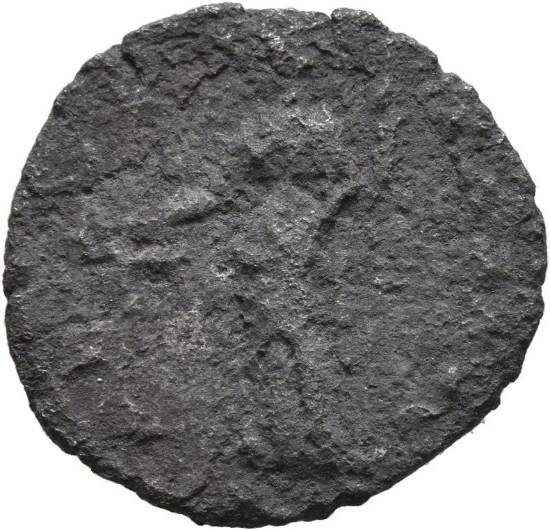 Antoninus Pius reverse — Aequitas, draped, standing left, holding scales in lowered right hand and vertical sceptre in left