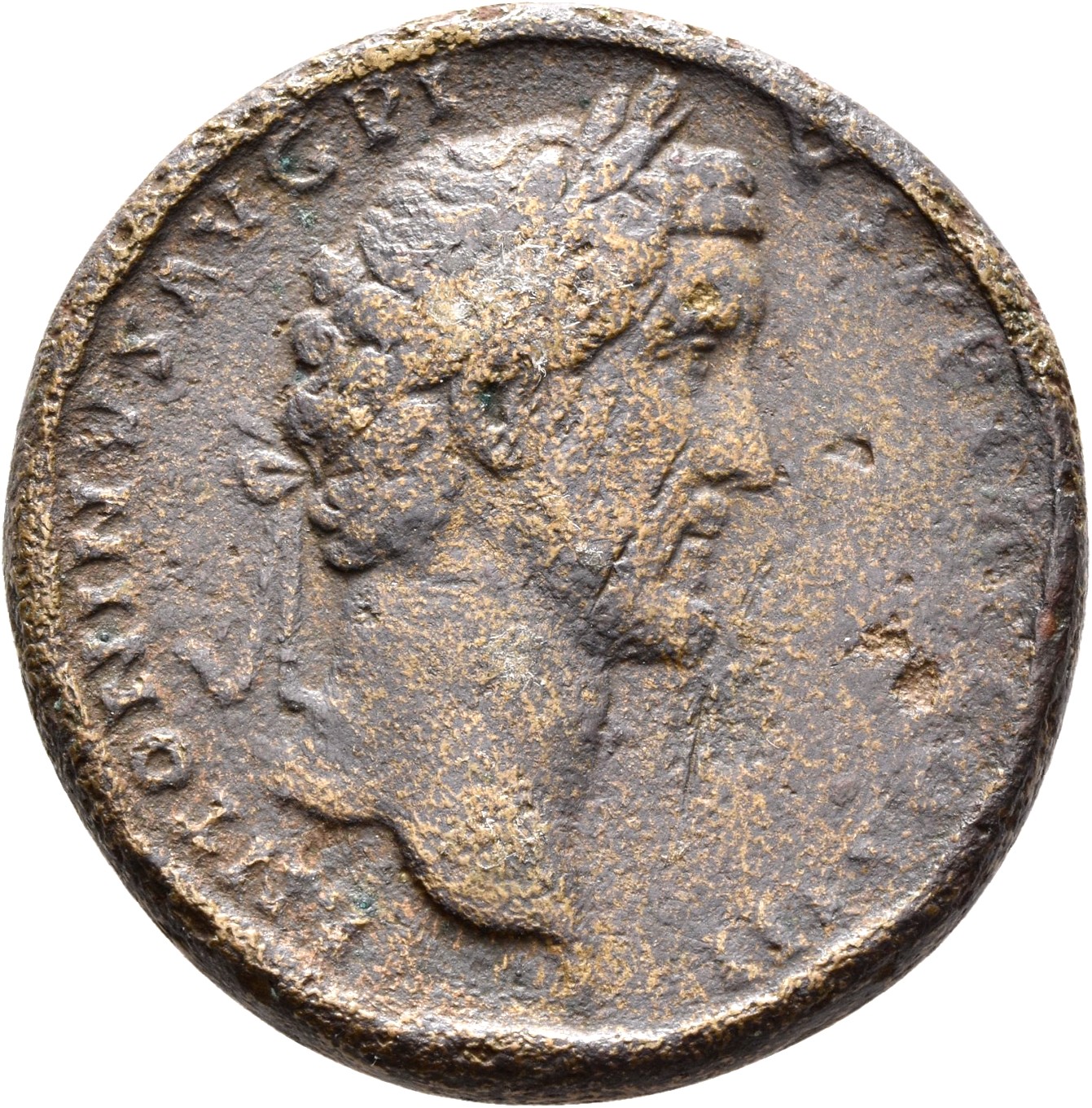 RIC III Antoninus Pius 629 Antoninus Pius obverse, Head of Antoninus Pius, laureate, right