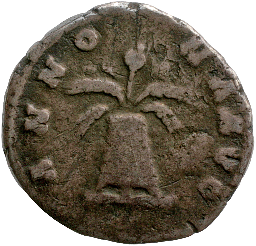 RIC III Antoninus Pius 62A Antoninus Pius reverse, Modius with corn-ears and poppy