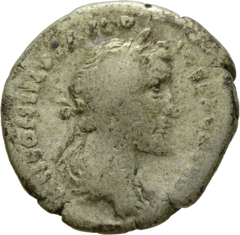 RIC III Antoninus Pius 62B Antoninus Pius obverse, Bust of Antoninus Pius, laureate, draped, right
