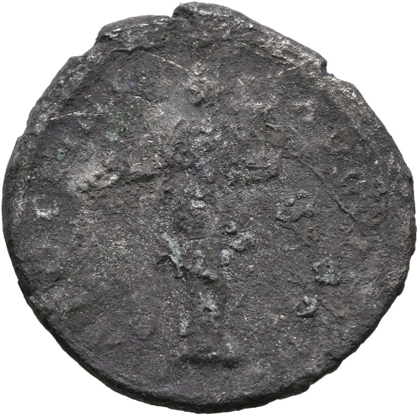 RIC III Antoninus Pius 63Bc Antoninus Pius reverse, Apollo, in long robe reaching feet, standing left, holding patera in e...