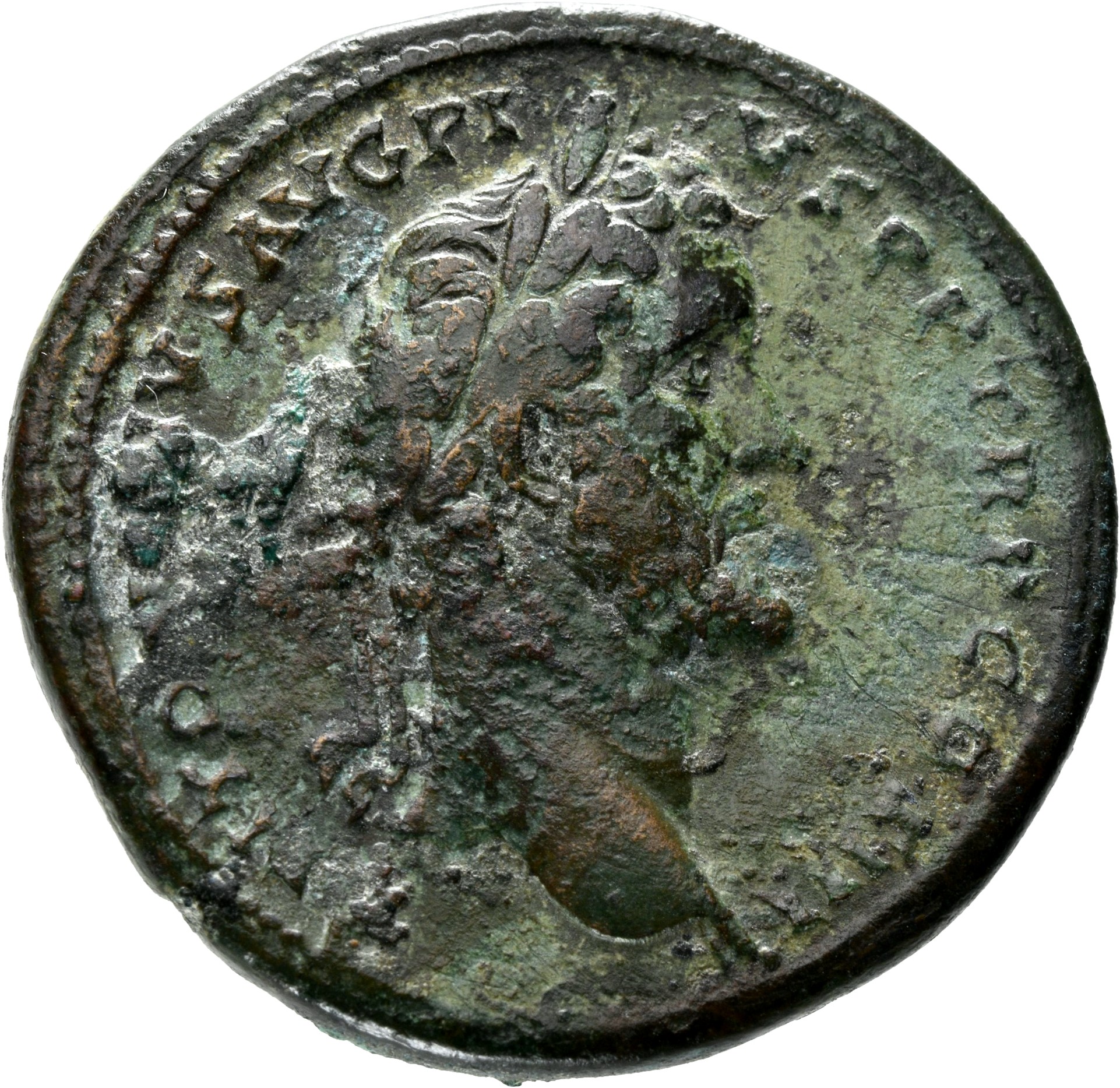 RIC III Antoninus Pius 642A Antoninus Pius obverse, Head of Antoninus Pius, laureate, right