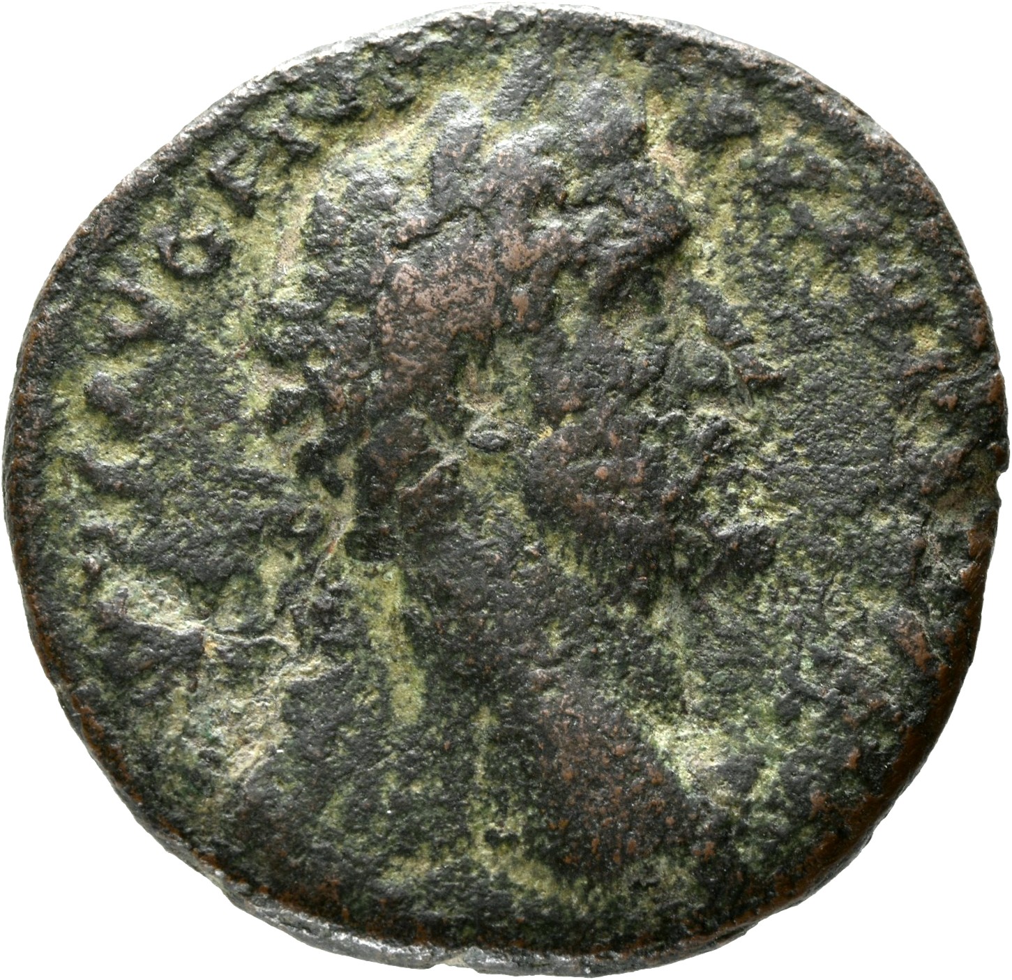 RIC III Antoninus Pius 656 Antoninus Pius obverse, Head of Antoninus Pius, radiate, right