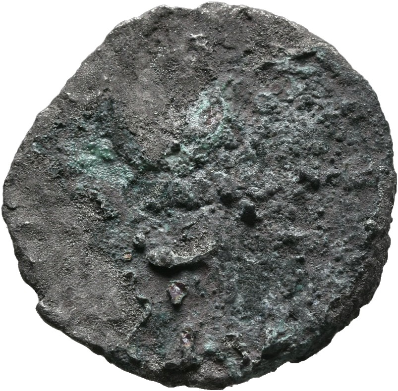 RIC III Antoninus Pius 67 Antoninus Pius reverse, Roma, in military dress, standing left, holding spear in right hand and ...