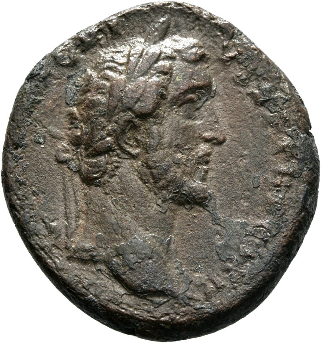 RIC III Antoninus Pius 675 Antoninus Pius obverse, Head of Antoninus Pius, laureate, right