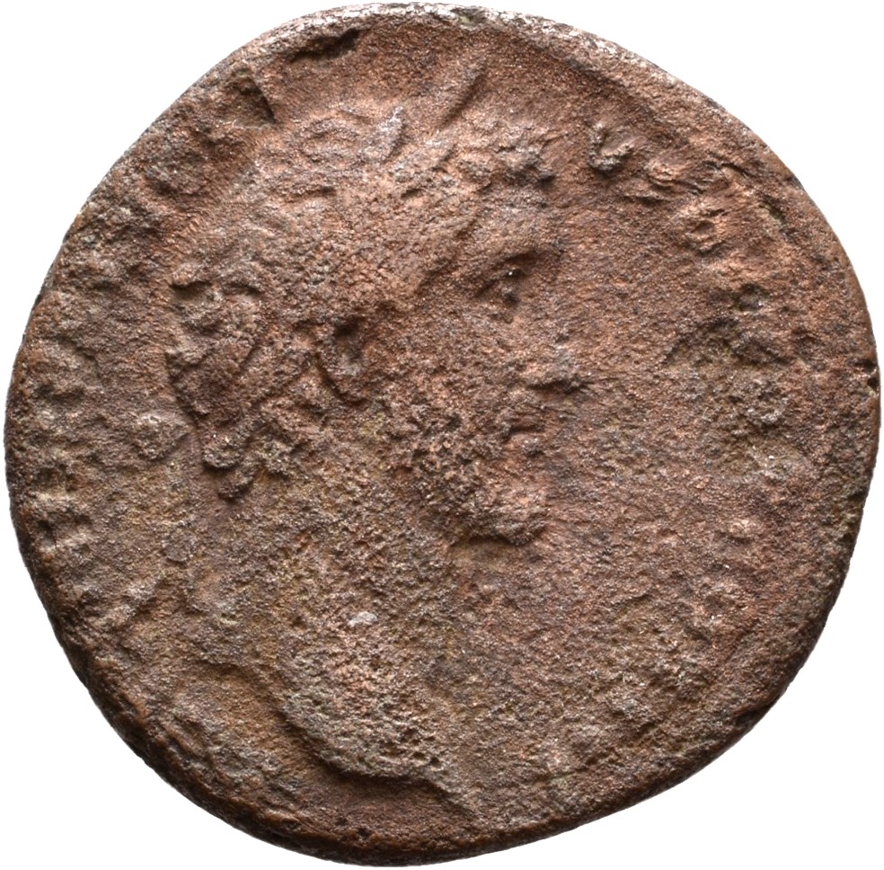 RIC III Antoninus Pius 680 Antoninus Pius obverse, Head of Antoninus Pius, laureate, right
