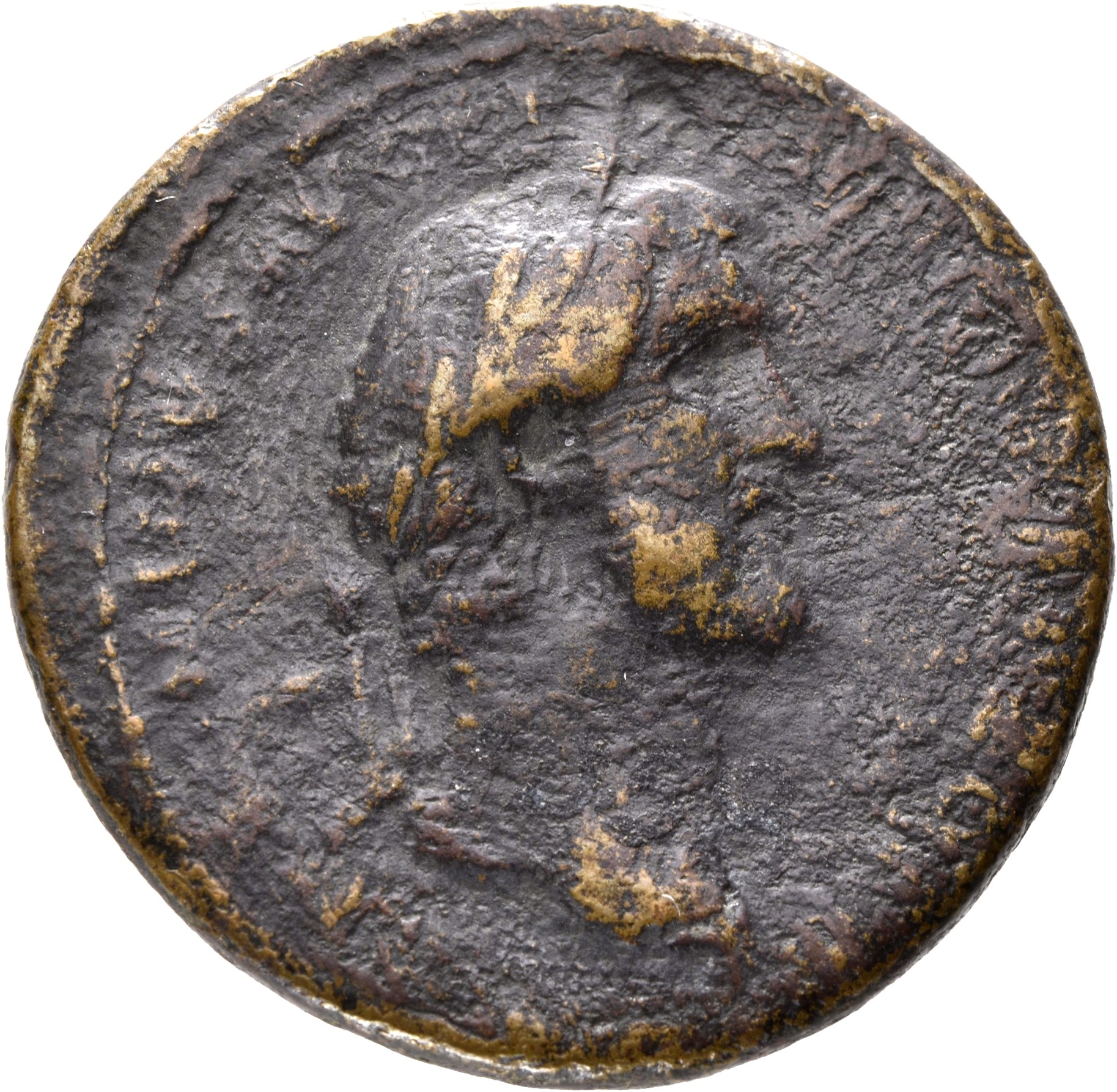 RIC III Antoninus Pius 746A Antoninus Pius obverse, Head of Antoninus Pius, laureate, right