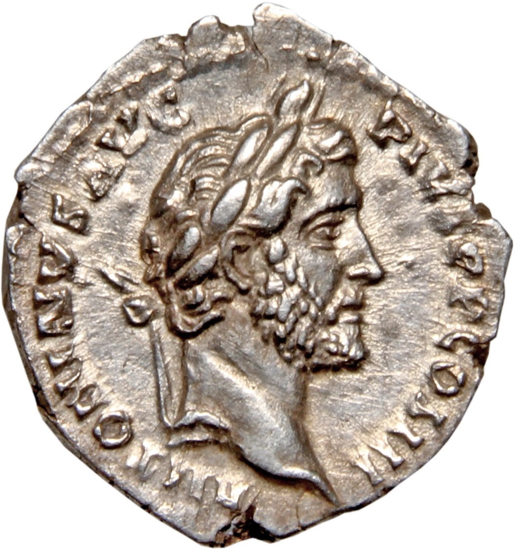 RIC III Antoninus Pius 76B Antoninus Pius obverse, Head of Antoninus Pius, laureate, right