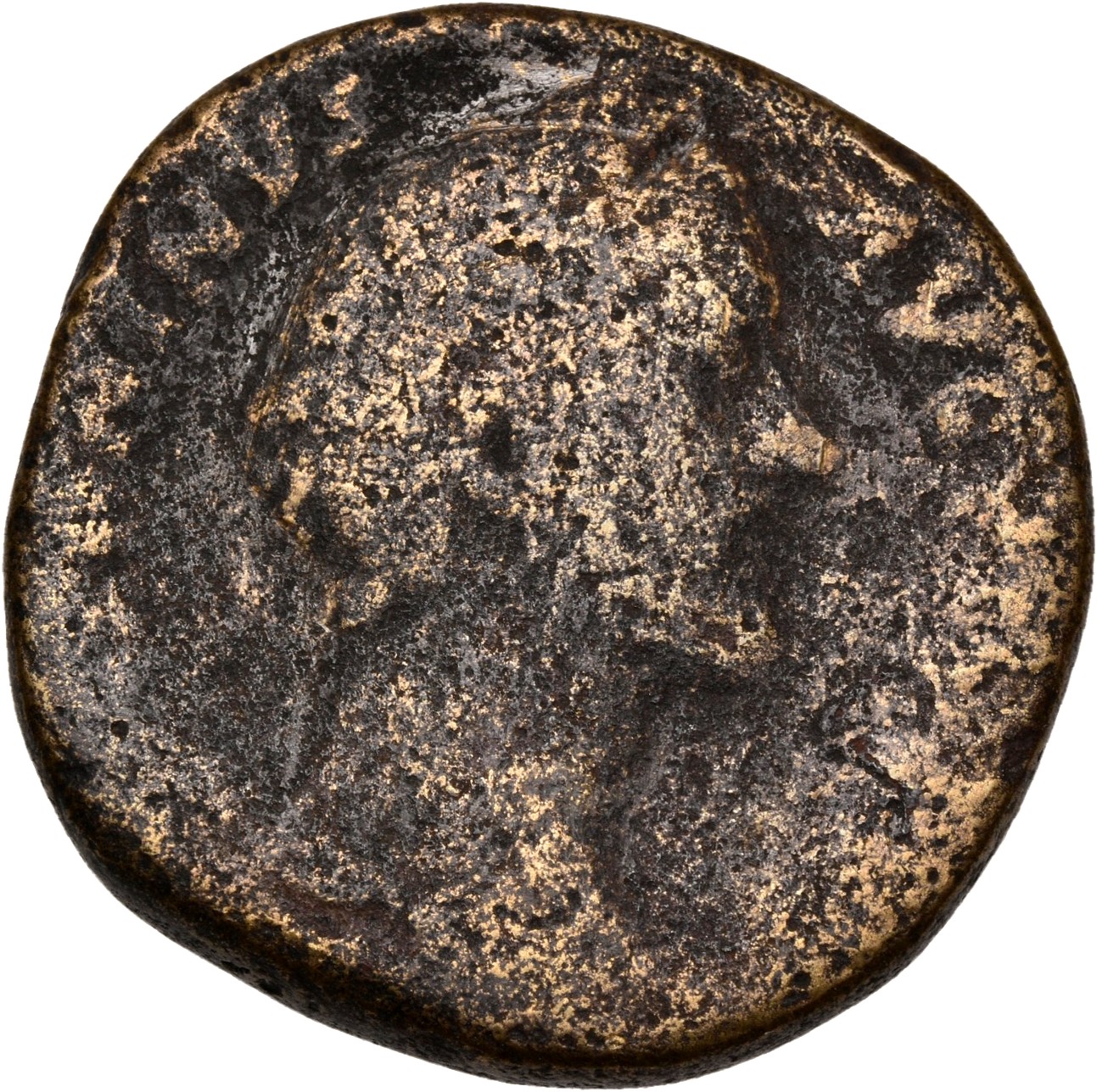 RIC III Antoninus Pius 793 Antoninus Pius obverse, Head of Antoninus Pius, laureate, right