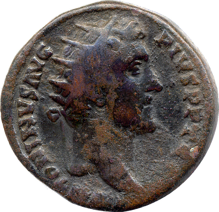 RIC III Antoninus Pius 798 Antoninus Pius obverse, Head of Antoninus Pius, laureate, right