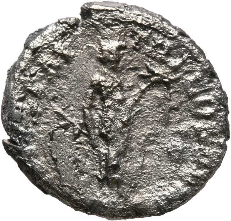 RIC III Antoninus Pius 7a Antoninus Pius reverse, Diana, draped, standing right, holding arrow in in lowered right hand an...