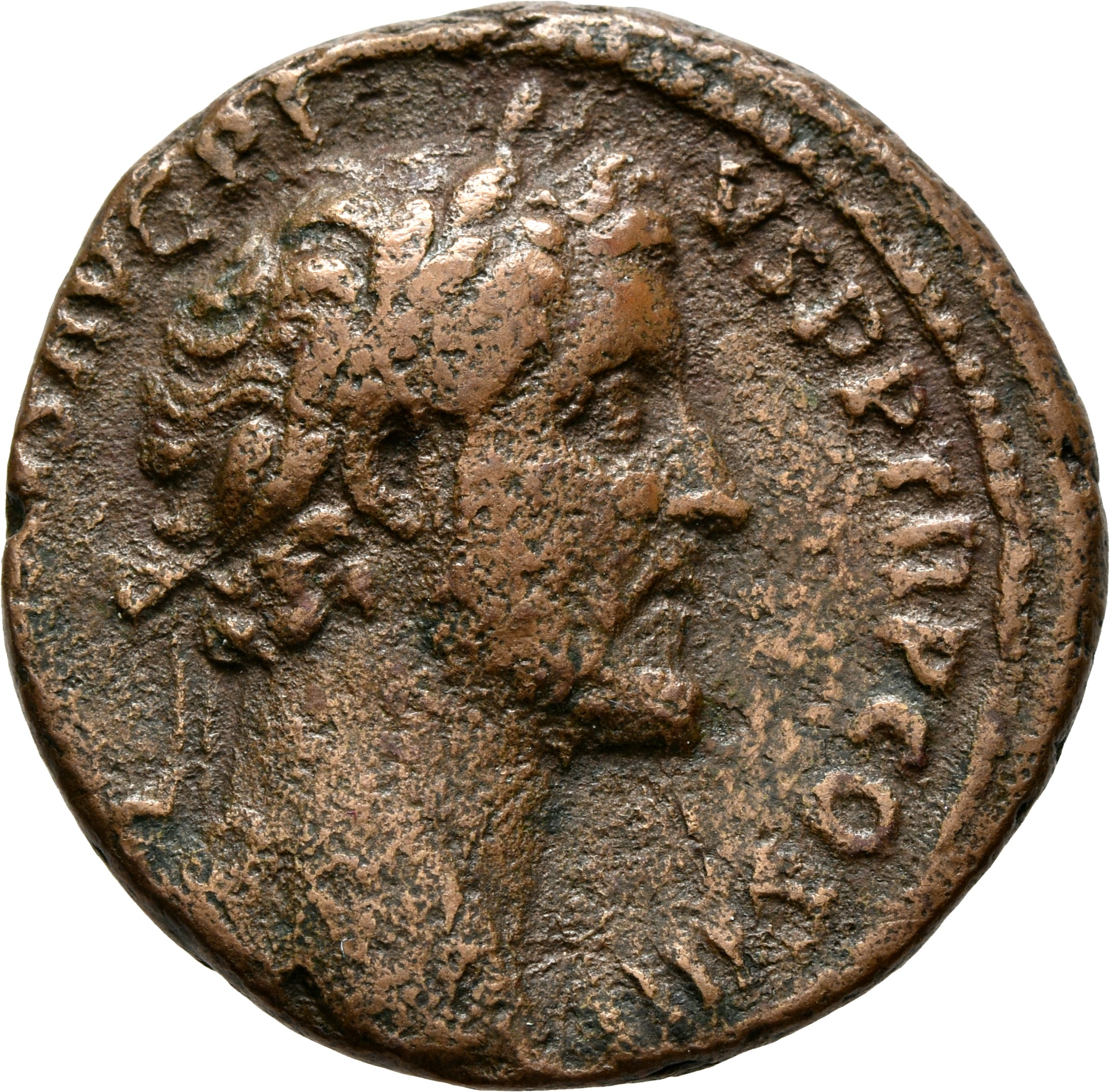 RIC III Antoninus Pius 823 Antoninus Pius obverse, Head of Antoninus Pius, laureate, right