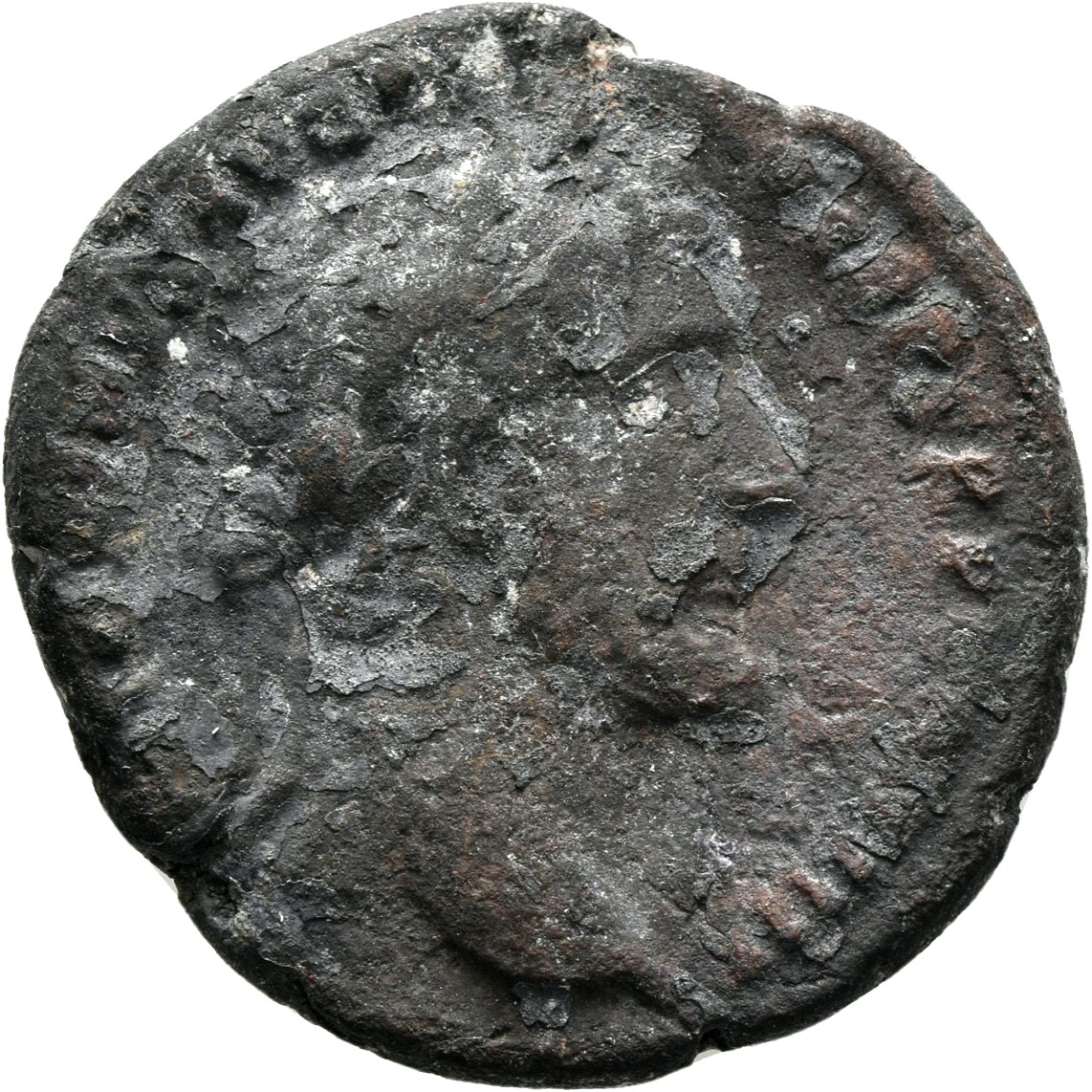 RIC III Antoninus Pius 823 Antoninus Pius obverse, Head of Antoninus Pius, laureate, right