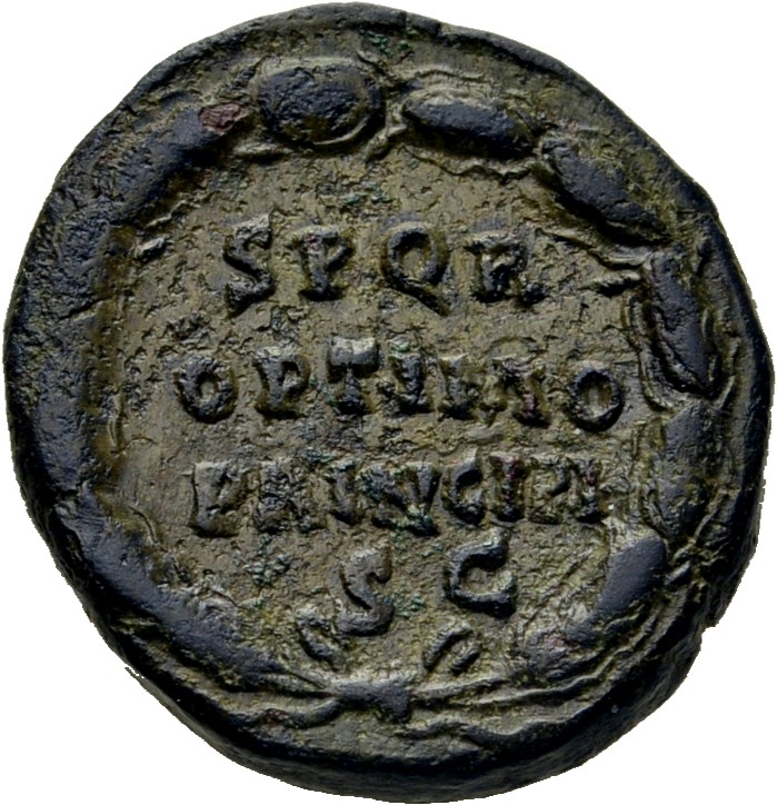 RIC III Antoninus Pius 827A Antoninus Pius reverse, Oak-wreath