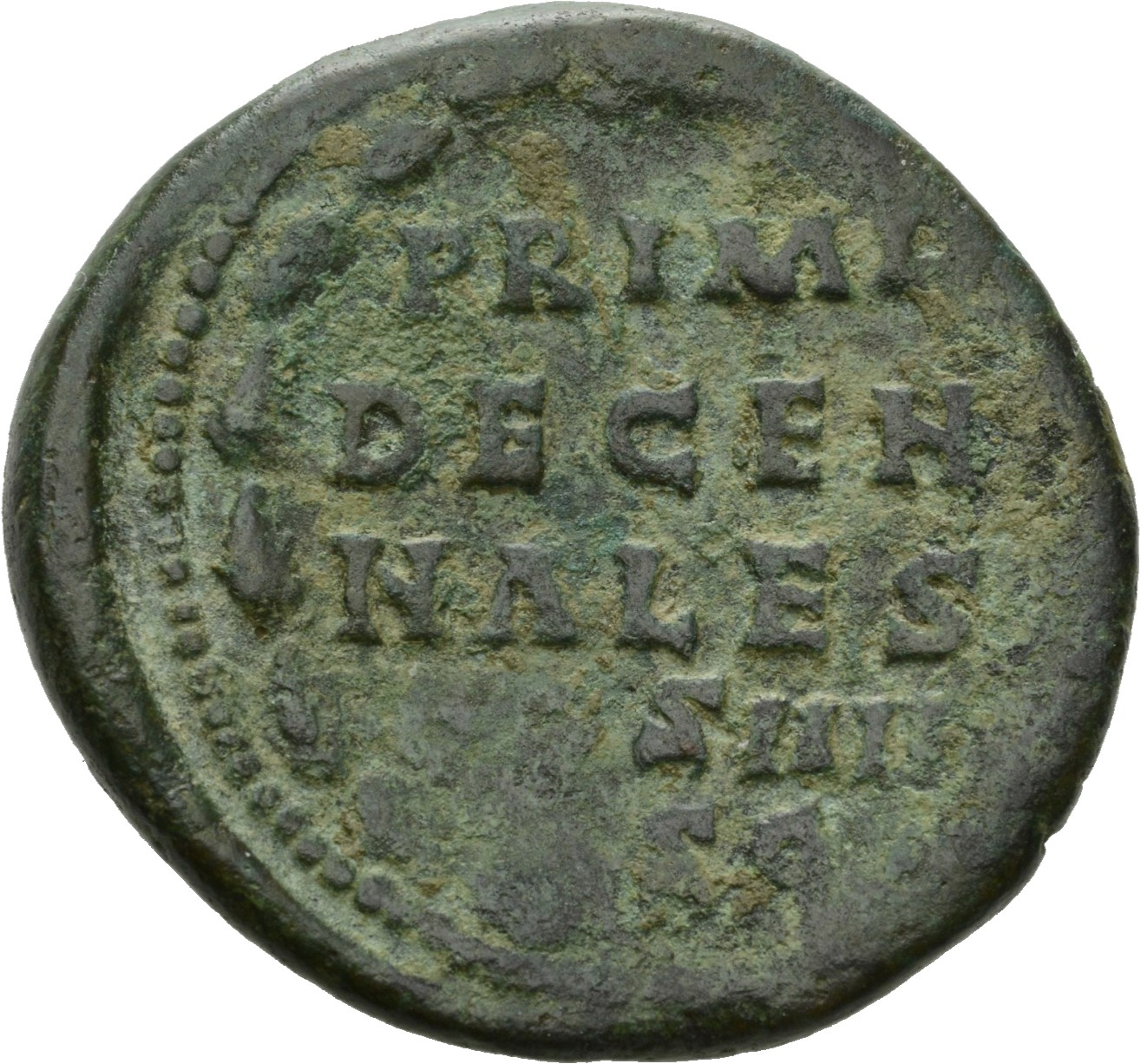 RIC III Antoninus Pius 853A Antoninus Pius reverse, Oak-wreath