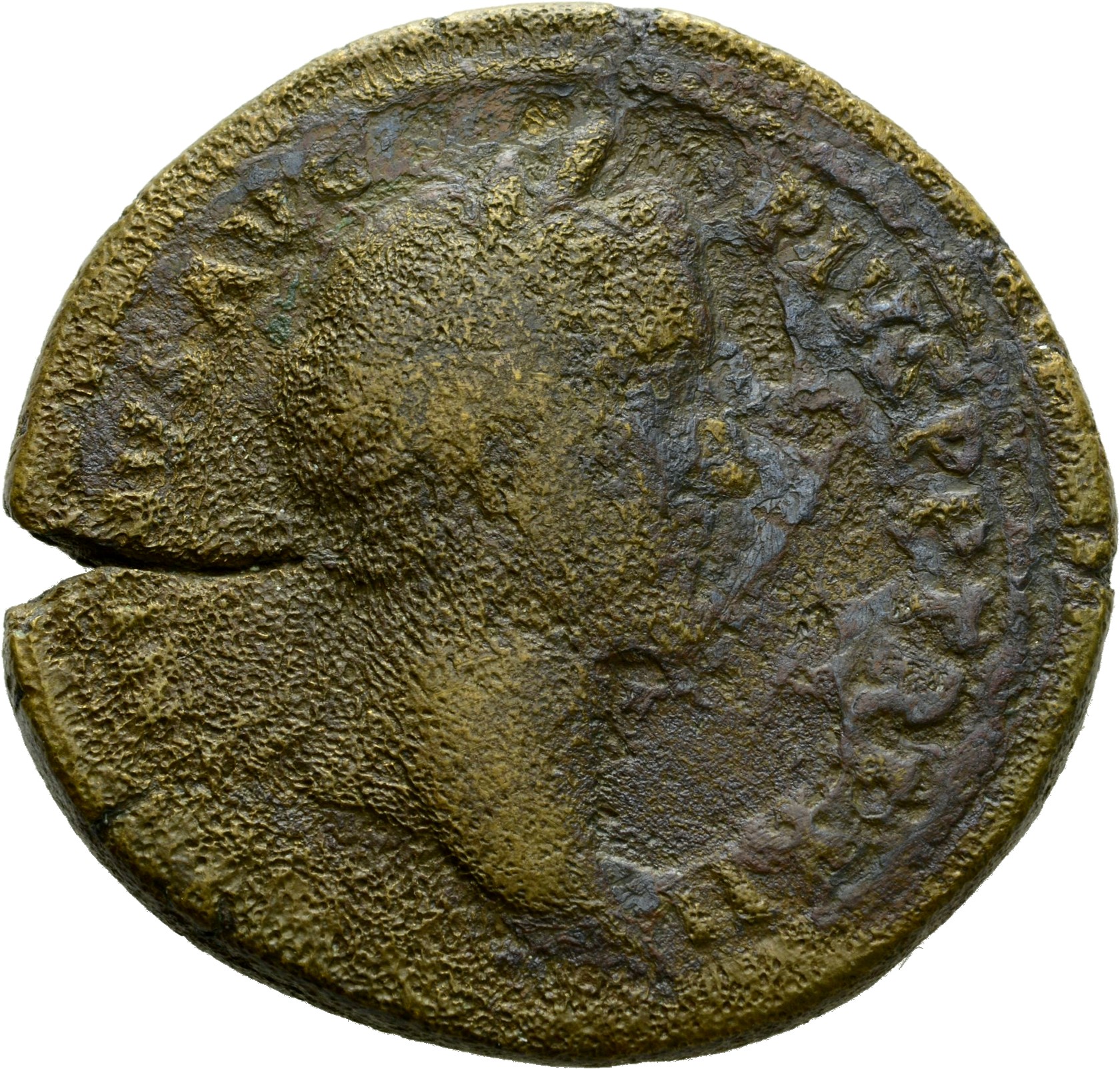 RIC III Antoninus Pius 857 Antoninus Pius obverse, Head of Antoninus Pius, laureate, right