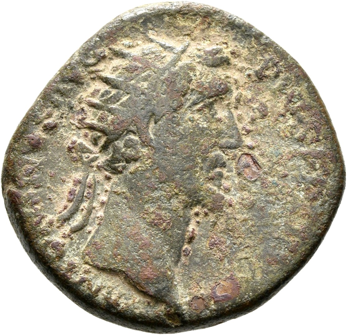 RIC III Antoninus Pius 858 Antoninus Pius obverse, Head of Antoninus Pius, radiate, right