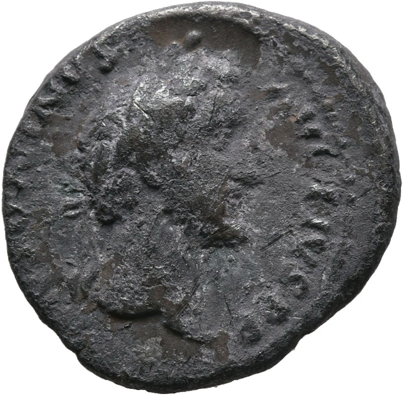 RIC III Antoninus Pius 86 Antoninus Pius obverse, Head of Antoninus Pius, laureate, right