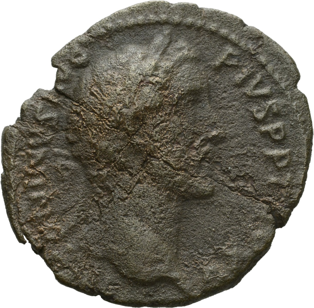 RIC III Antoninus Pius 900A Antoninus Pius obverse, Head of Antoninus Pius, laureate, right