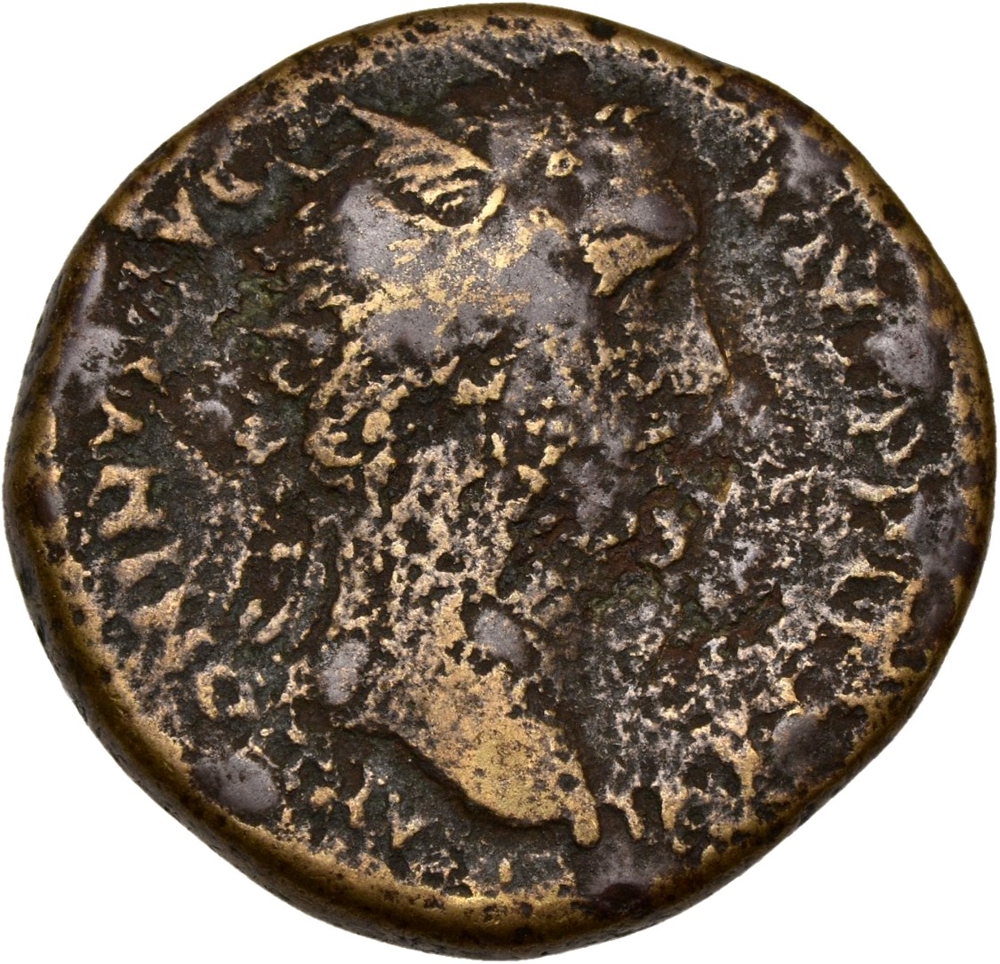 RIC III Antoninus Pius 907 Antoninus Pius obverse, Head of Antoninus Pius, radiate, right
