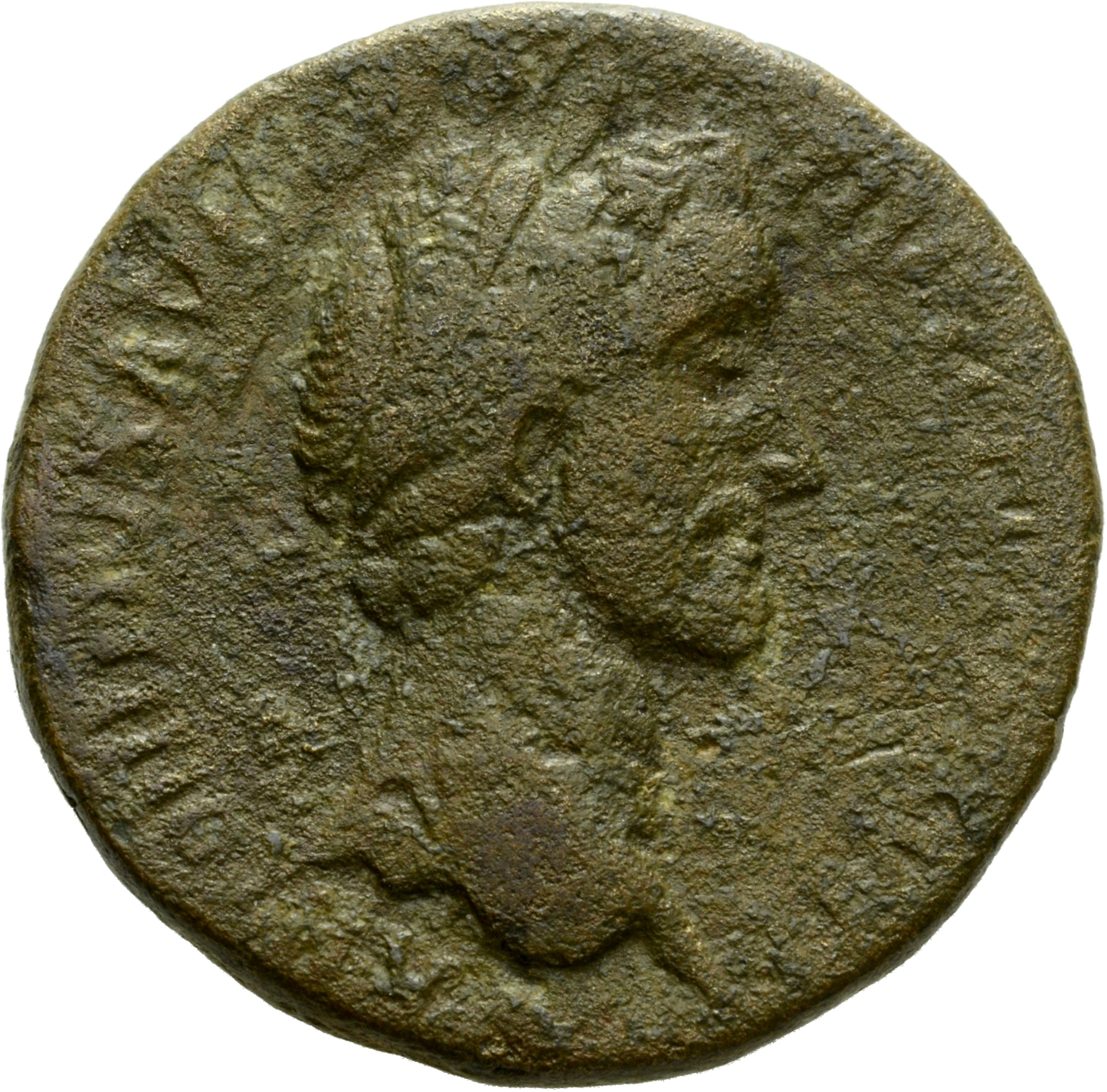 RIC III Antoninus Pius 915 Antoninus Pius obverse, Head of Antoninus Pius, laureate, right