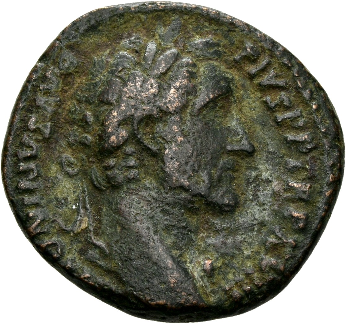 RIC III Antoninus Pius 937 Antoninus Pius obverse, Head of Antoninus Pius, laureate, right
