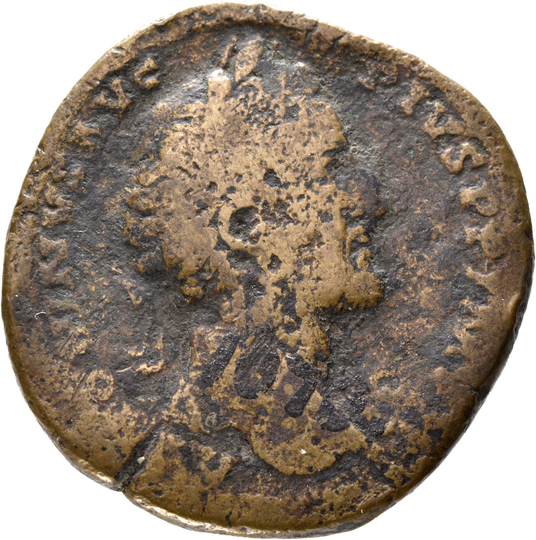 RIC III Antoninus Pius 966 Antoninus Pius obverse, Head of Antoninus Pius, laureate, right