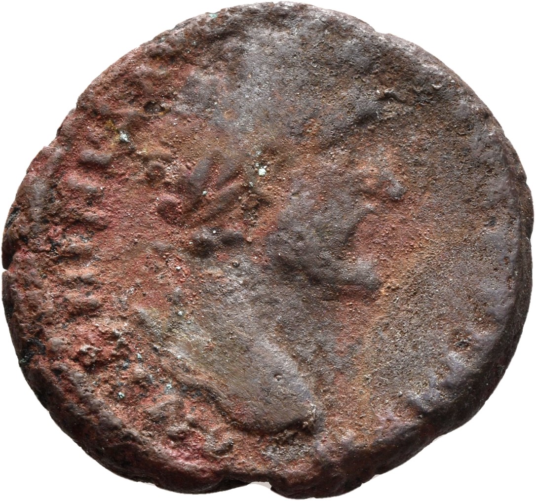 RIC III Antoninus Pius 971 Antoninus Pius obverse, Head of Antoninus Pius, laureate, right