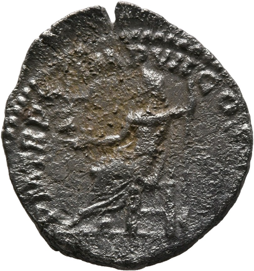 RIC III Commodus 117a Commodus reverse, Jupiter, half draped, seated left, holding thunderbolt in extended right hand and ...