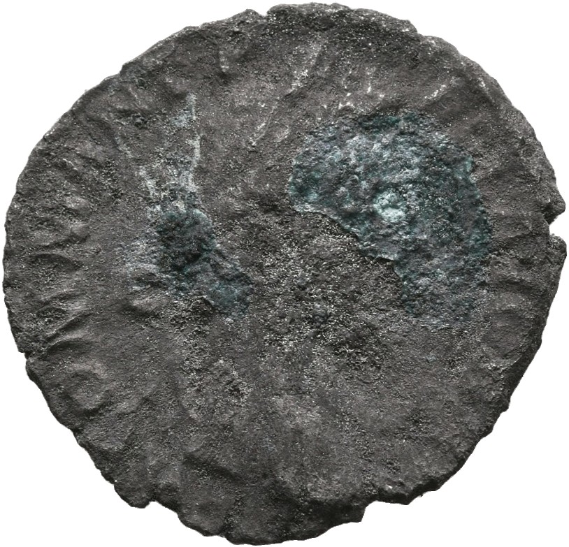 RIC III Commodus 117a Commodus obverse — Head of Commodus, laureate, right