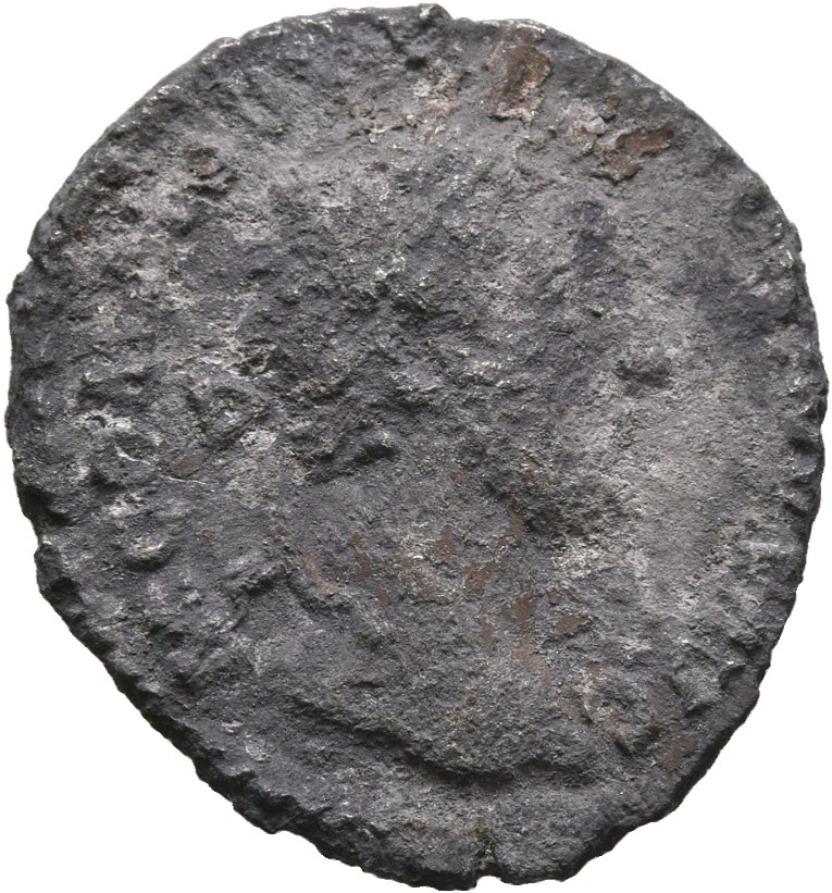 RIC III Commodus 15a Commodus obverse, Head of Commodus, laureate, right