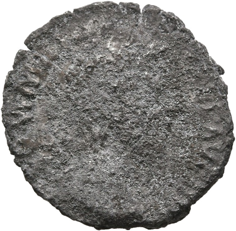 RIC III Commodus 164 (denarius) Commodus obverse — Head of Commodus, laureate, right