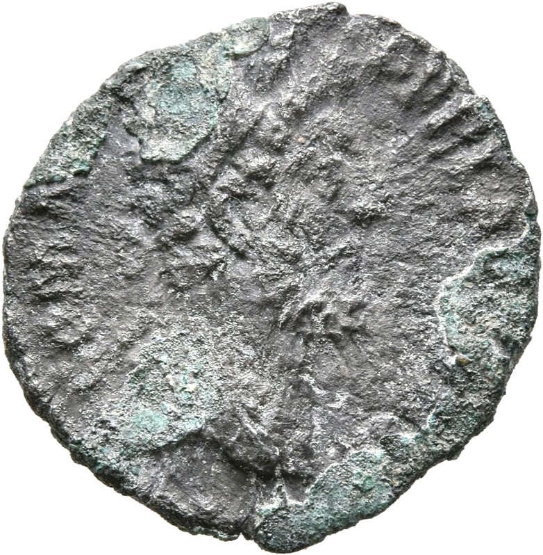 RIC III Commodus 166a Commodus obverse, Head of Commodus, laureate, right