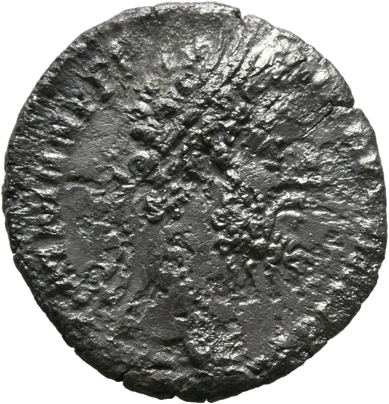 RIC III Commodus 210 Commodus obverse, Head of Commodus, laureate, right