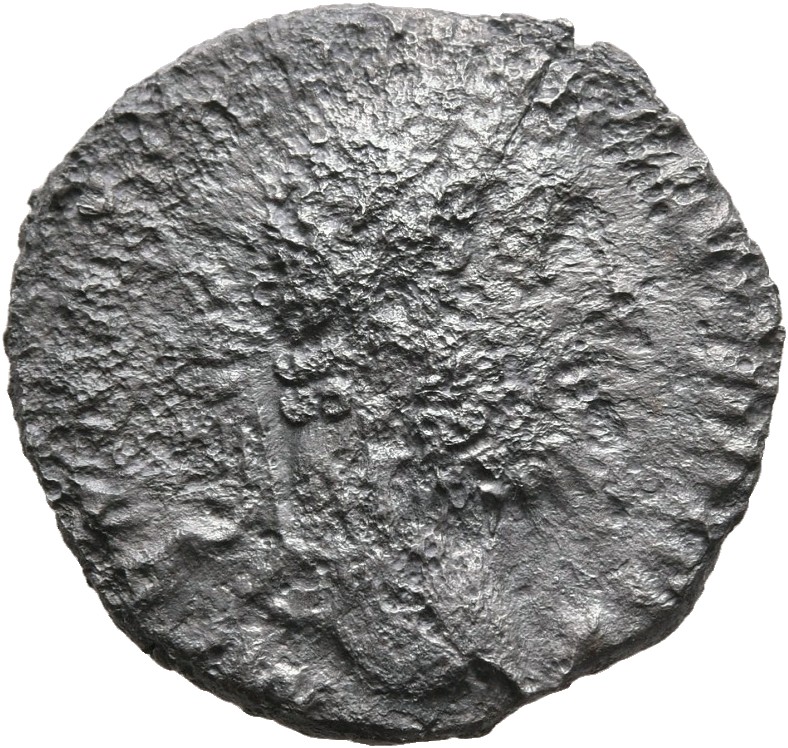 RIC III Commodus 212 Commodus obverse, Head of Commodus, laureate, right