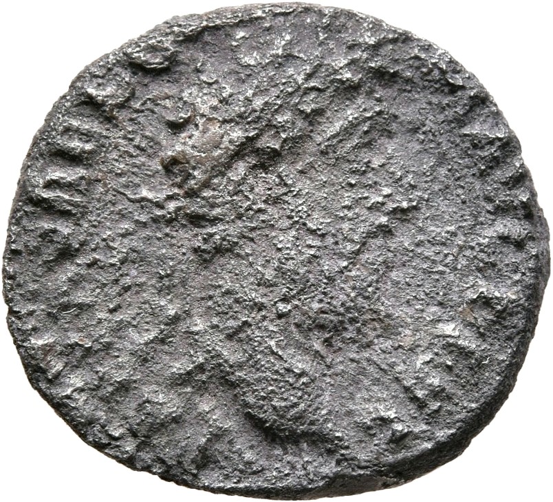 RIC III Commodus 234 Commodus obverse, Head of Commodus, laureate, right