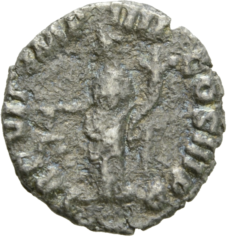 RIC III Commodus 27 Commodus reverse, Aequitas, draped, standing left, holding scales in right hand and cornucopiae in lef...