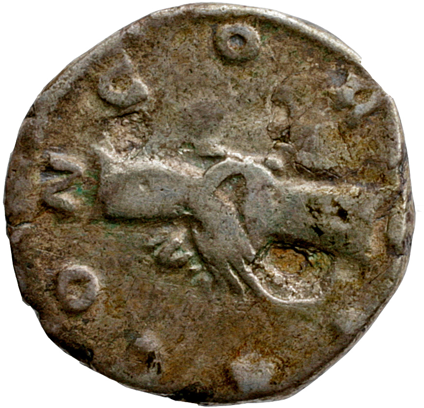 RIC III Commodus 279a Commodus reverse, Clasped right hands
