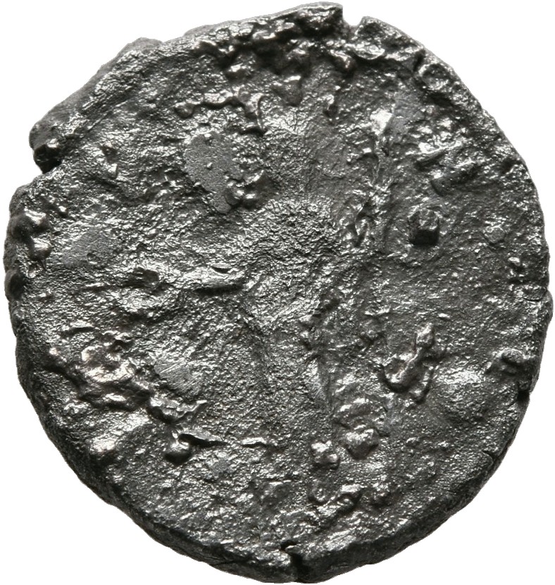 RIC III Commodus 284 Commodus reverse, Juno, draped, standing left, holding patera in extended right hand and sceptre in l...