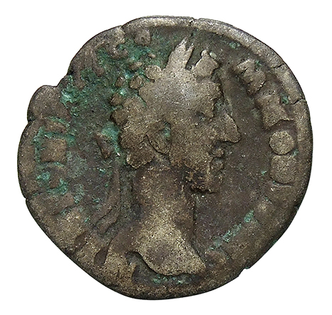RIC III Commodus 36b Commodus obverse, Head of Commodus, laureate, right