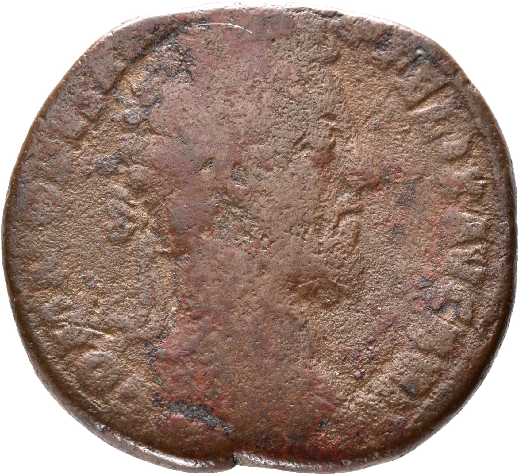 RIC III Commodus 492 Commodus obverse, Head of Commodus, laureate, right